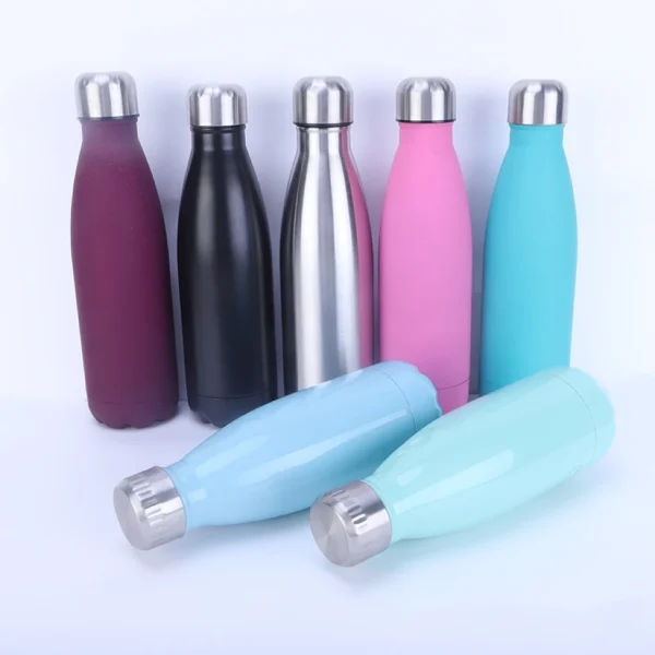 Double Wall Stainless Steel Sports Vacuum Insulated Water Bottle