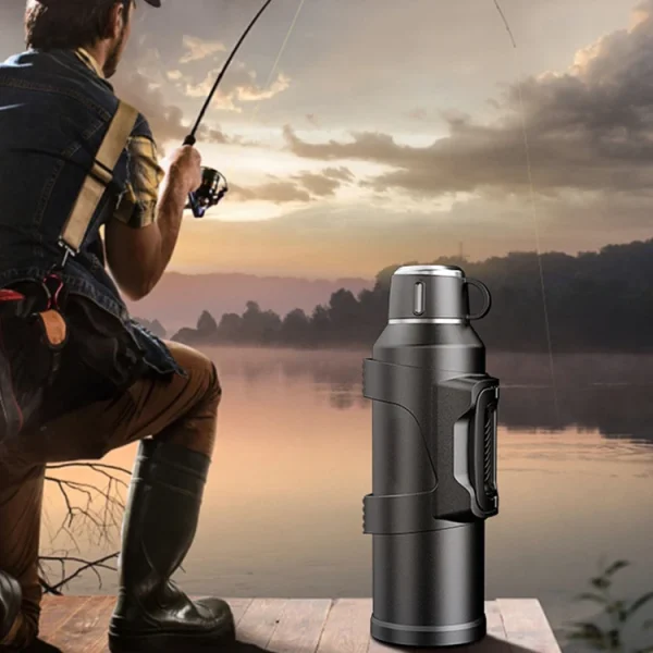 Oversized 316 Stainless Steel Outdoor Insulation Kettle Coffee Portable Car Cup Household Water Bottle