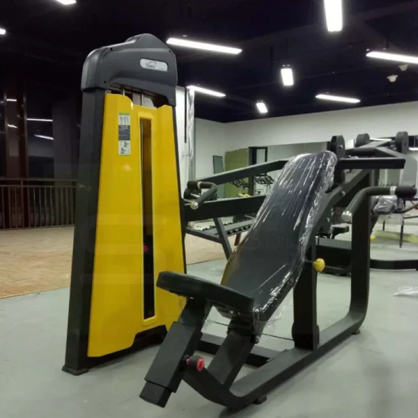 Fitness Pin Loaded Machine Weight Stack Strength Training Body Building Gym Use Seated Shoulder Press For Sale