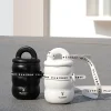 Cute 316 Stainless Steel Water Bottle BPA Free Cup Eco-friendly Coffee Mug Anti-slip Vacuum Flask