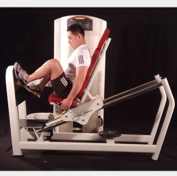 Commercial Fitness Equipment Gym Use Machine Pin Loaded Selection Device Seated Leg Vertical Press Dimension For Power Rack