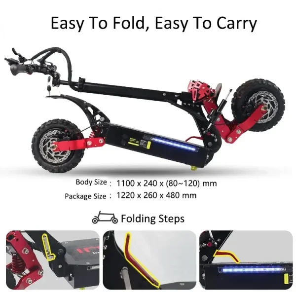 Q8a  motor electric scooter high performance fast electric moped 21ah citycoco electric scooter 1800 W