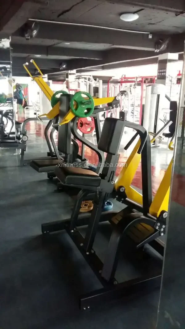 Gym Equipment Row Machines Plate Loaded Commercial Gym Fitness Equipment Incline Level Row
