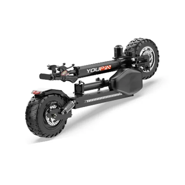 China Cheap 11inch 600W  two Wheels Motor Removable Battery Foldable Folding Powered Off Road Electric Scooter