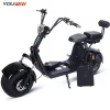 Motor electric scooter 60V 1500W 2000W removable double battery fat tire electric scooter with storage box