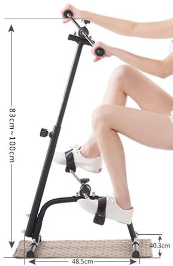Wholesale Folding Exercise Bike Home Use Folding Pedal Exerciser High Quality Mini Bike