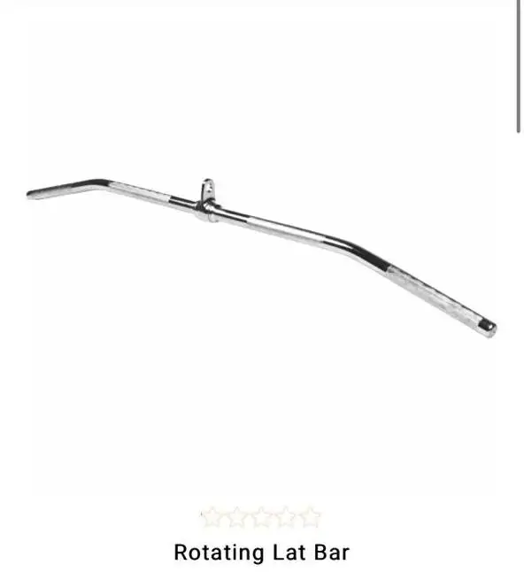 Triceps press down bar gym integrated trainer accessories tricep bar exercise lat pulldown bar handles