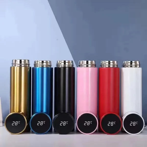 Stainless Steel Insulated Water Portable Practical Leak Proof Smart Water Bottle