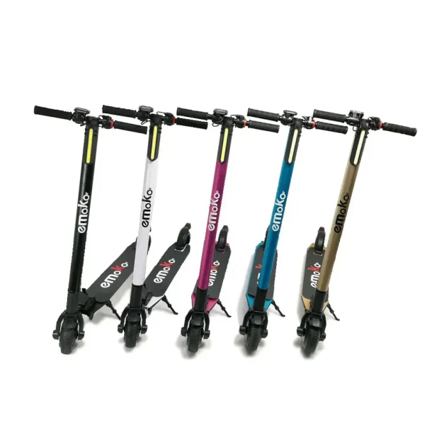 The new hot-selling HT-T2 24V 6-8Ah motor electric scooter is foldable and lightweight electric scooter for kids children