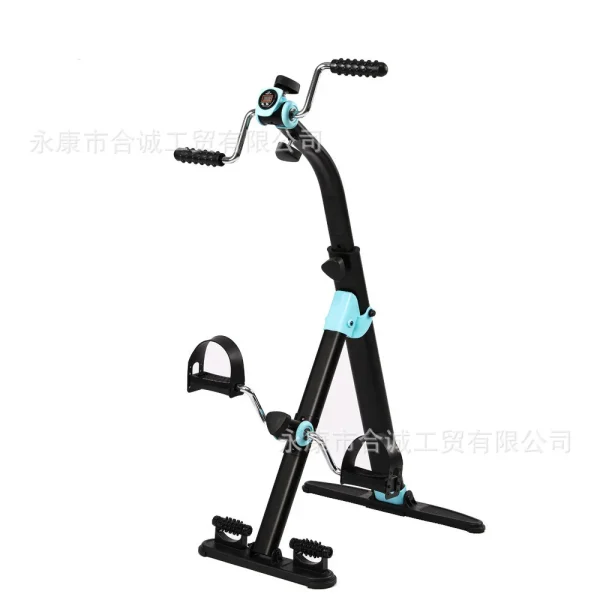 Gym Home Trainer Easy Cycling Lightweight Elderly Rehabilitation Screen Folding Portable Mini Bike Exercise Pedal Exercisers