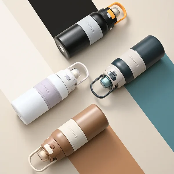 Custom logo water bottle stainless steel water bottle Double Wall Thermos Flask