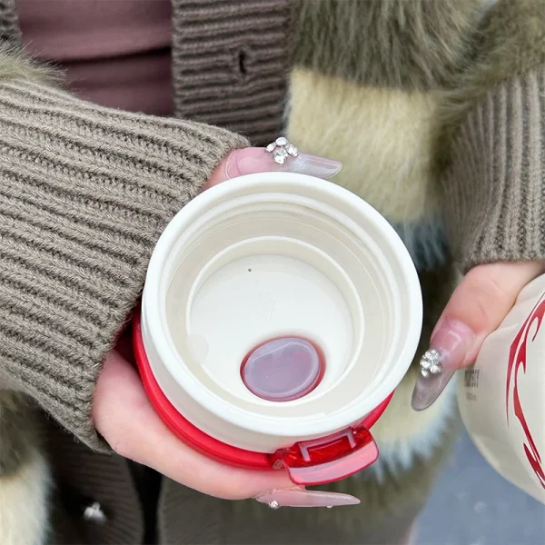 Vacuum Flask Thermos Portable Gymnastic Sports Bottle Water 316 Stainless Steel Straight Cup