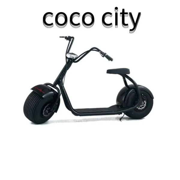 Hot sale  60V  12Ah  20Ah 1500W CityCoco Electric Scooter  for adult
