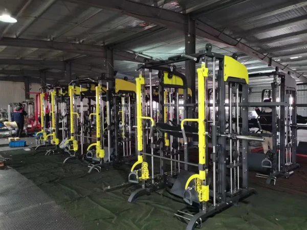 Gym Rack Strength Power Multi Function home use Smith Machine with Weight Stack wholesale gym equipment Manufacturers for gym