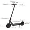 8.5inch 350w 10ah Cheap Wholesale Xiao escooter High Speed foldable Kick scooter  M365  citycoco electric scooter