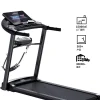 Household electric treadmill multi functional fitness equipment foldable intelligent treadmill machine