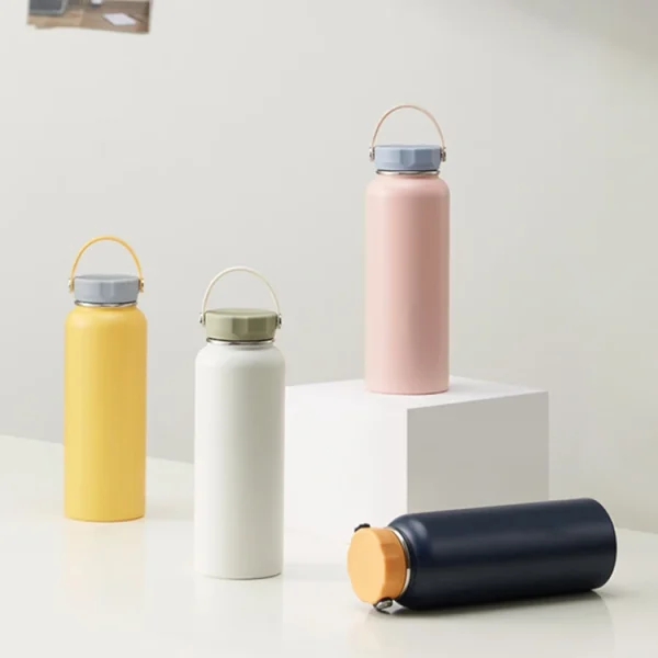 Thermos Double Wall 1000ml  304 Stainless Steel Insulate Vaccum Flask Water Bottle