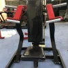 Fitness plate loaded gym fitness equipment seated bench shoulder press machine