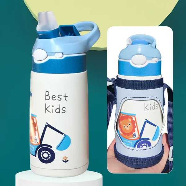 Kids cartoon water bottle sublimation water bottle stainless steel water bottles with custom logo