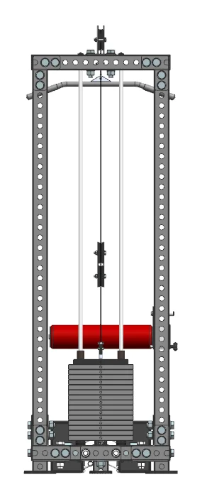 New arrival high-end Lat Pull down combo Low Row Multi gym fitness equipment