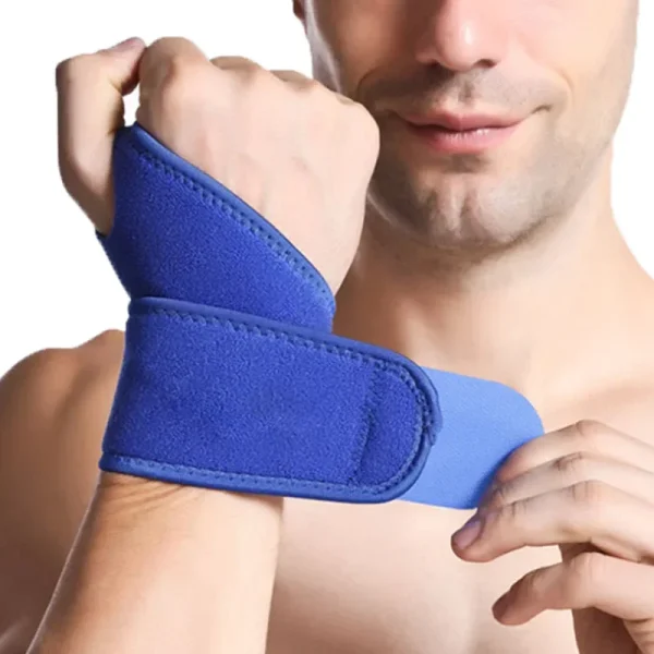 New Product Outdoor Sports Fitness Exercise Basketball Weightlifting Adjustable Elastic Wrist Support Wrap