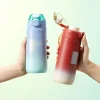 Water Bottle 480ML Sport Insulate Tumbler Double School Gym Water Bottle