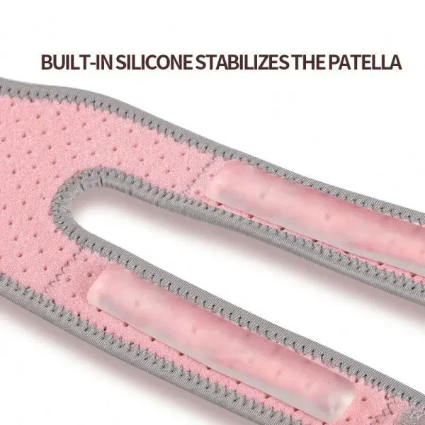 Adjustable Sports X Shape Stabilizer Knee Belt Straps Top Bottom Support Brace