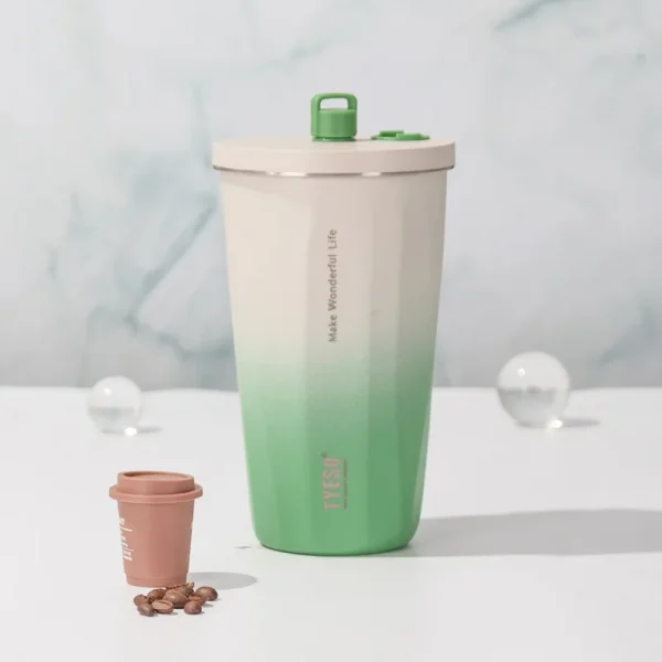 Wholesale 600Ml Double Walled Stainless Steel Tumbler Coffee Mug For Car