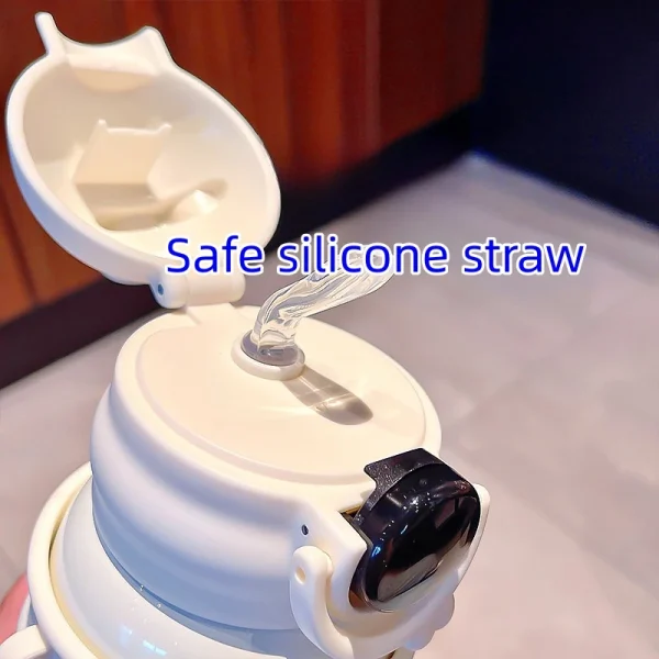 Rabbit Kids Bottle Water led display temperature Smart Water Bottle For Kids Insulated