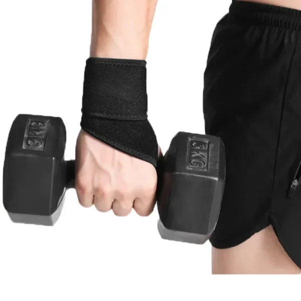 New Product Outdoor Sports Fitness Exercise Basketball Weightlifting Adjustable Elastic Wrist Support Wrap